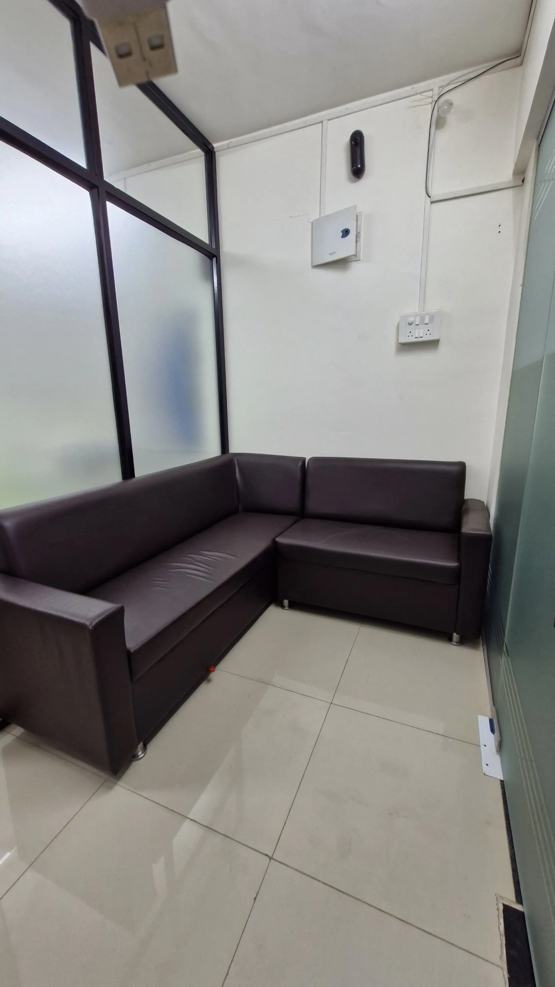 Patient Waiting Lounge - A comfortable patient waiting space designed for a calm and welcoming clinic experience.