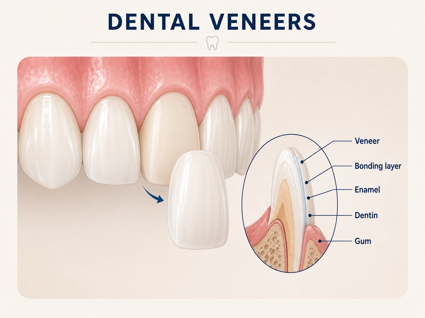 Bridges, Crowns, and Veneers (ब्रिज, कॅप आणि व्हिनिअर्स) 6