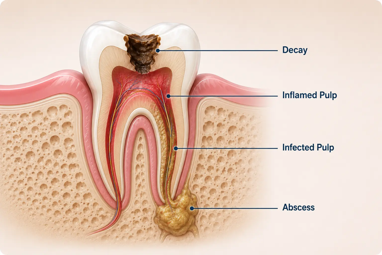 Root Canal Treatment (RCT) (रूट कॅनल उपचार) secondary