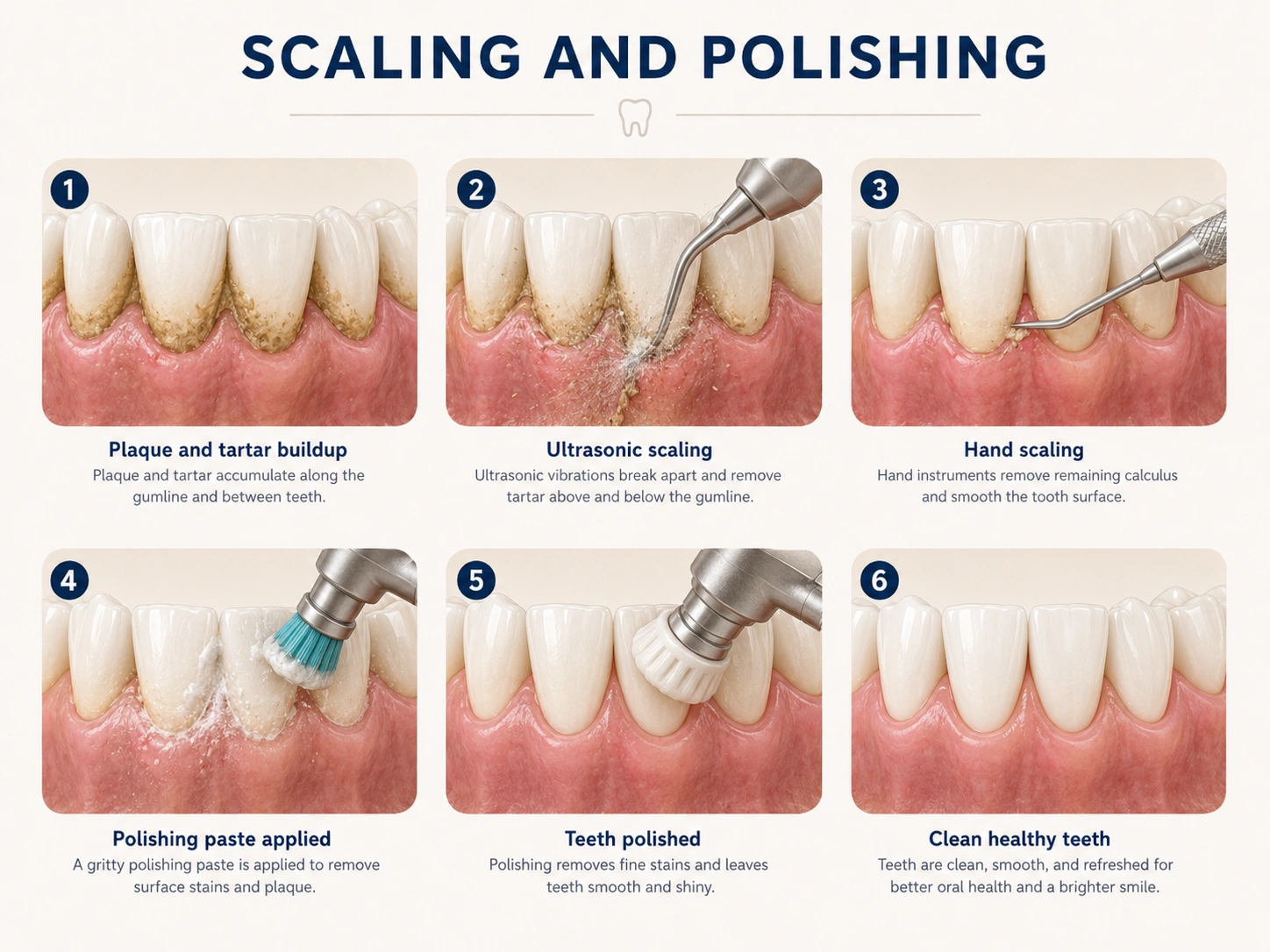 Scaling and Polishing (दात स्वच्छ करणे) main